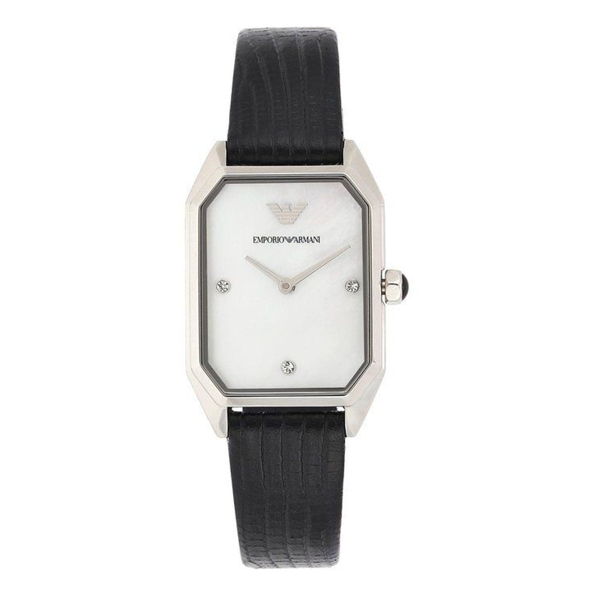 Emporio Armani Giola Quartz Crystal Leather Dameur AR11148