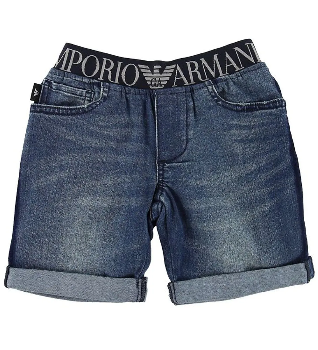 Emporio Armani Shorts - Blå Denim