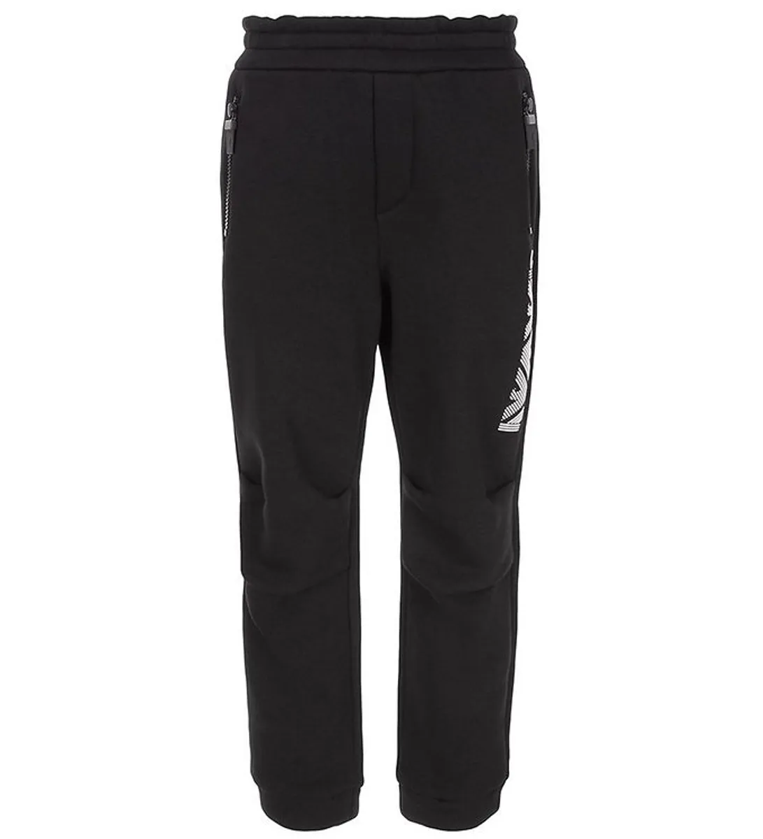 Emporio Armani Sweatpants - Sort m. Hvid