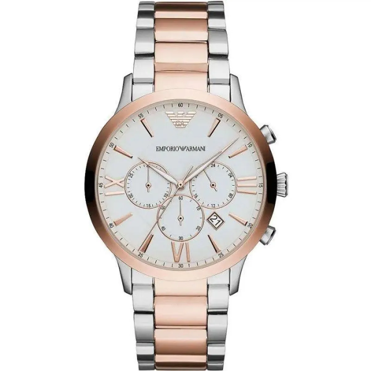 Emporio Armani Sølv Bronze Ur