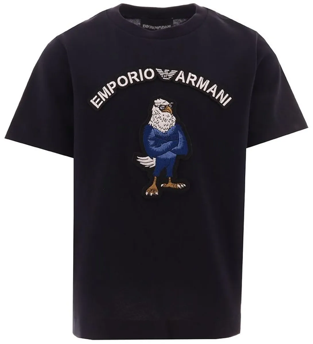 Emporio Armani T-shirt - Navy m. Ørn