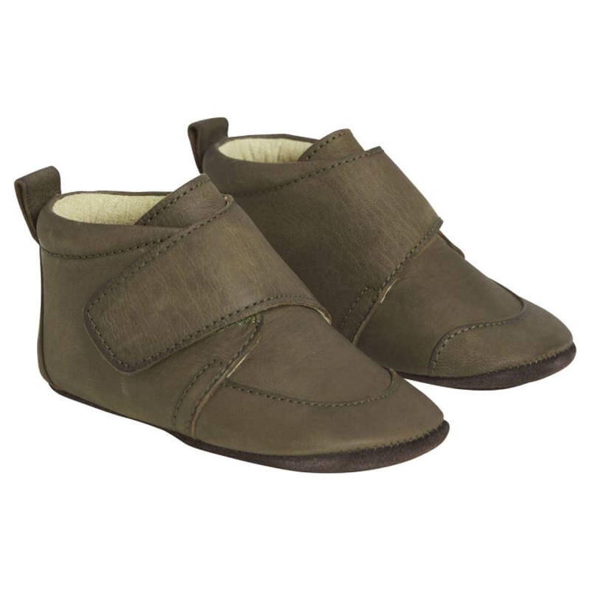 En Fant - Hjemmesko Velcro - Dusty Olive - 21