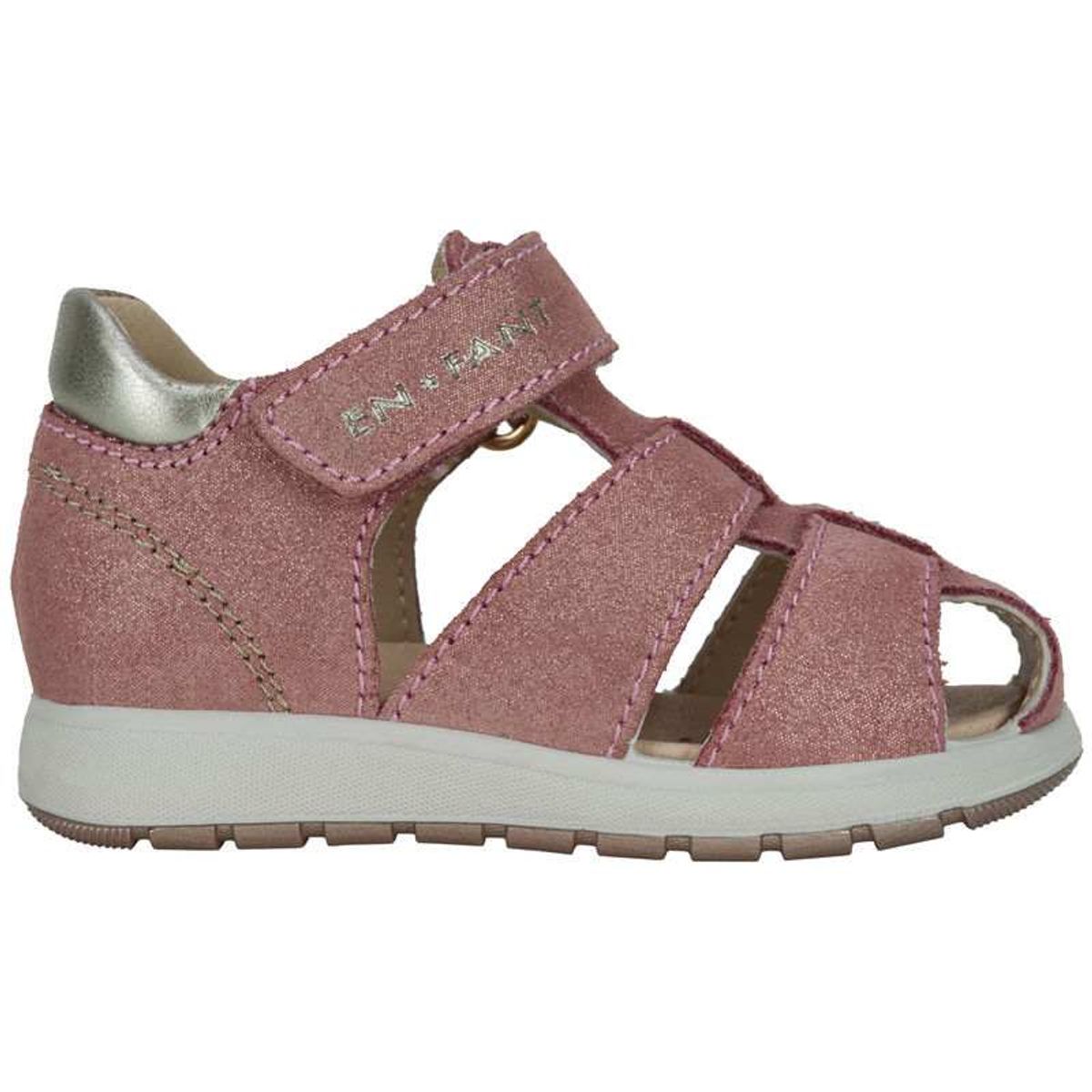 En Fant - Sandal m. velcro - Rose Glitter - 22