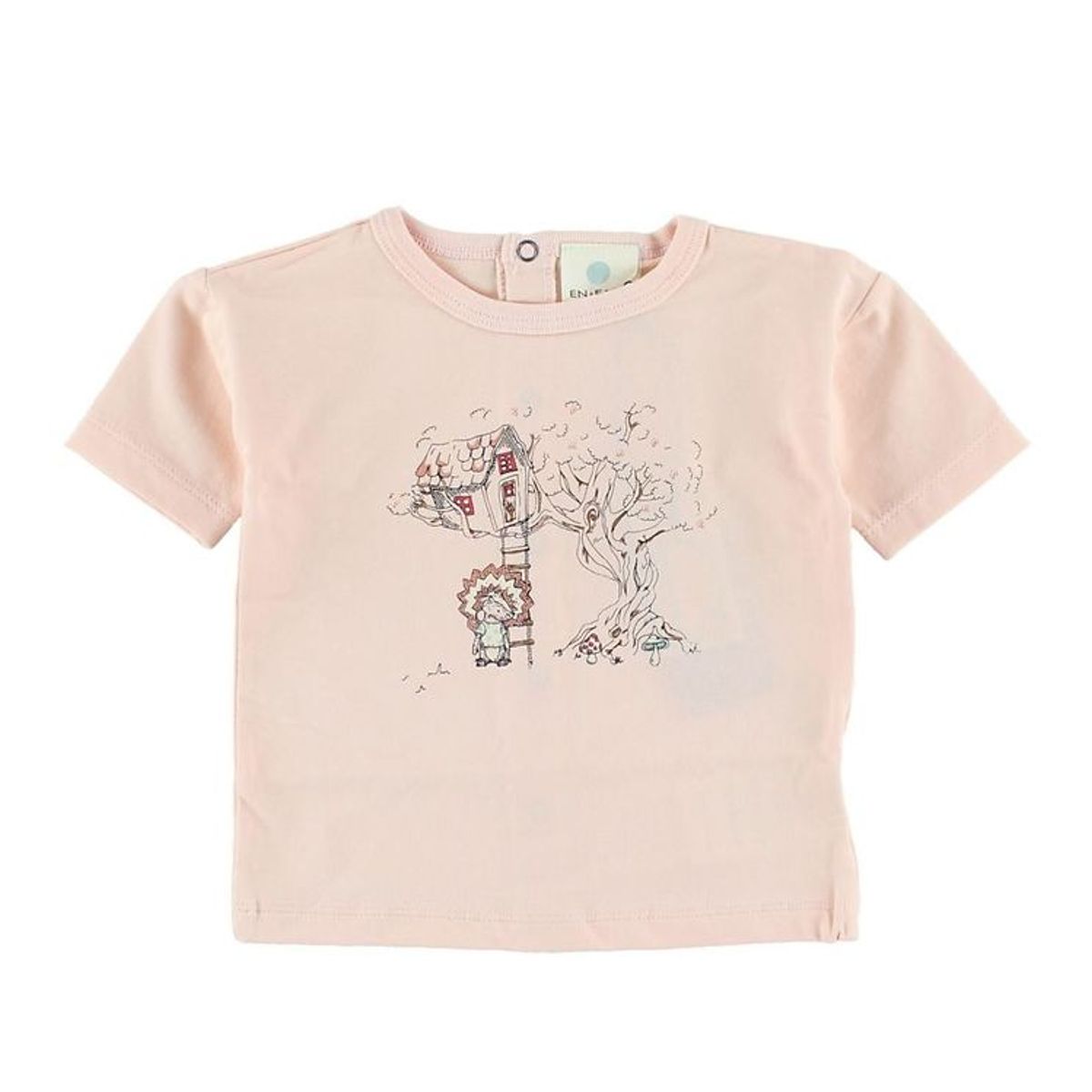 En Fant T-shirt - Lys rosa m. Print