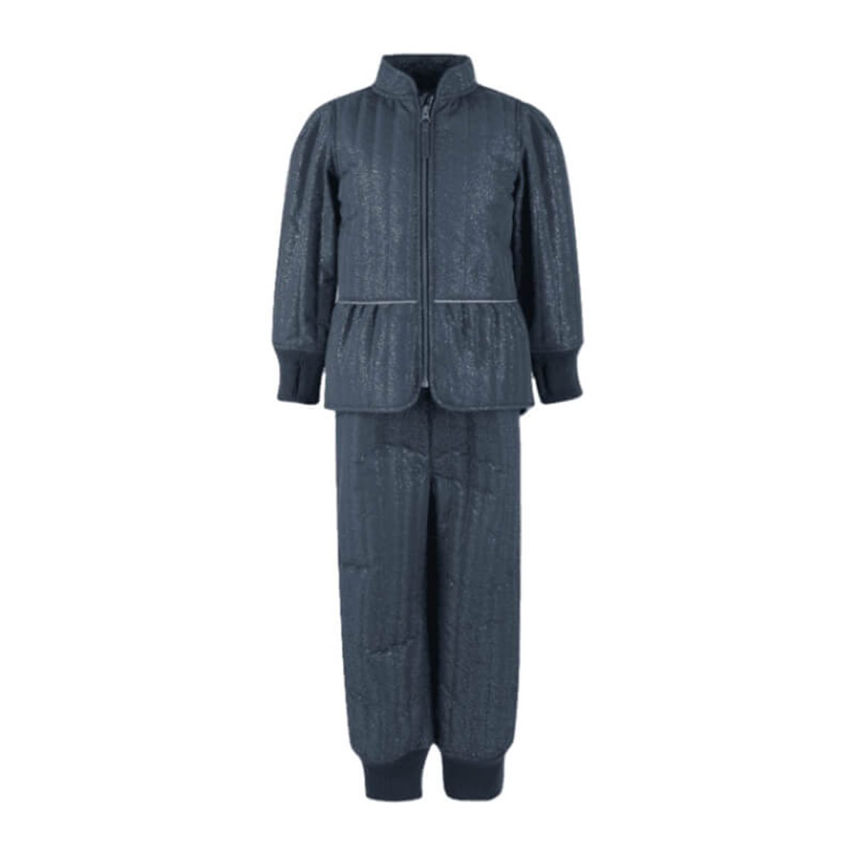 En Fant - Thermal Set W. Fleece Lining - Parisian Night - 98