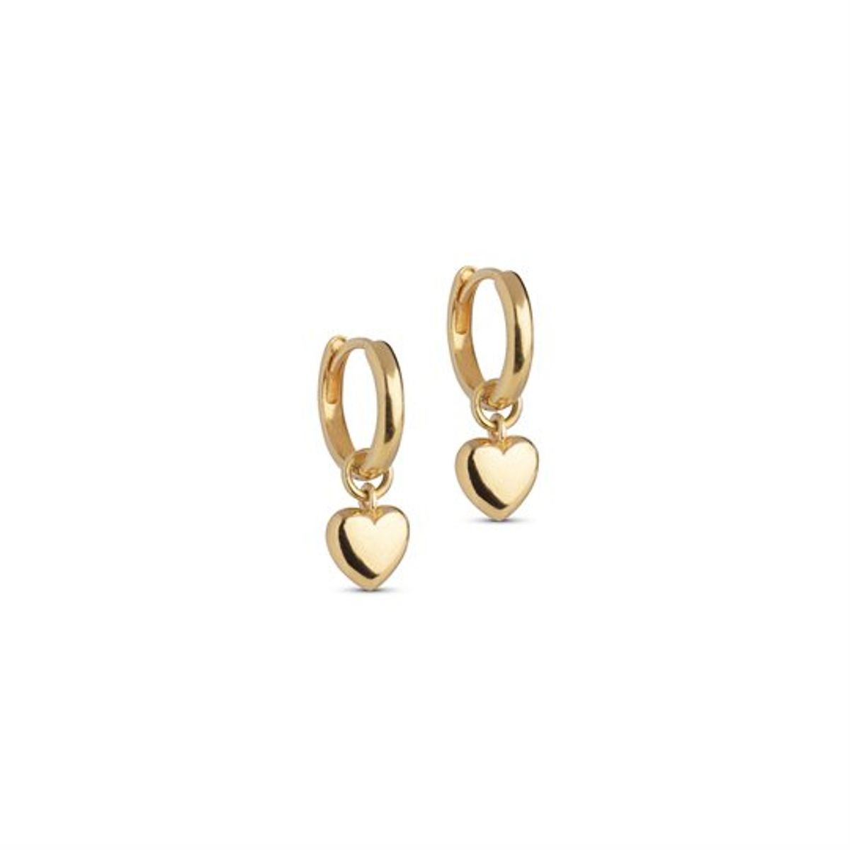 Enamel - Hoops Amore - Guld