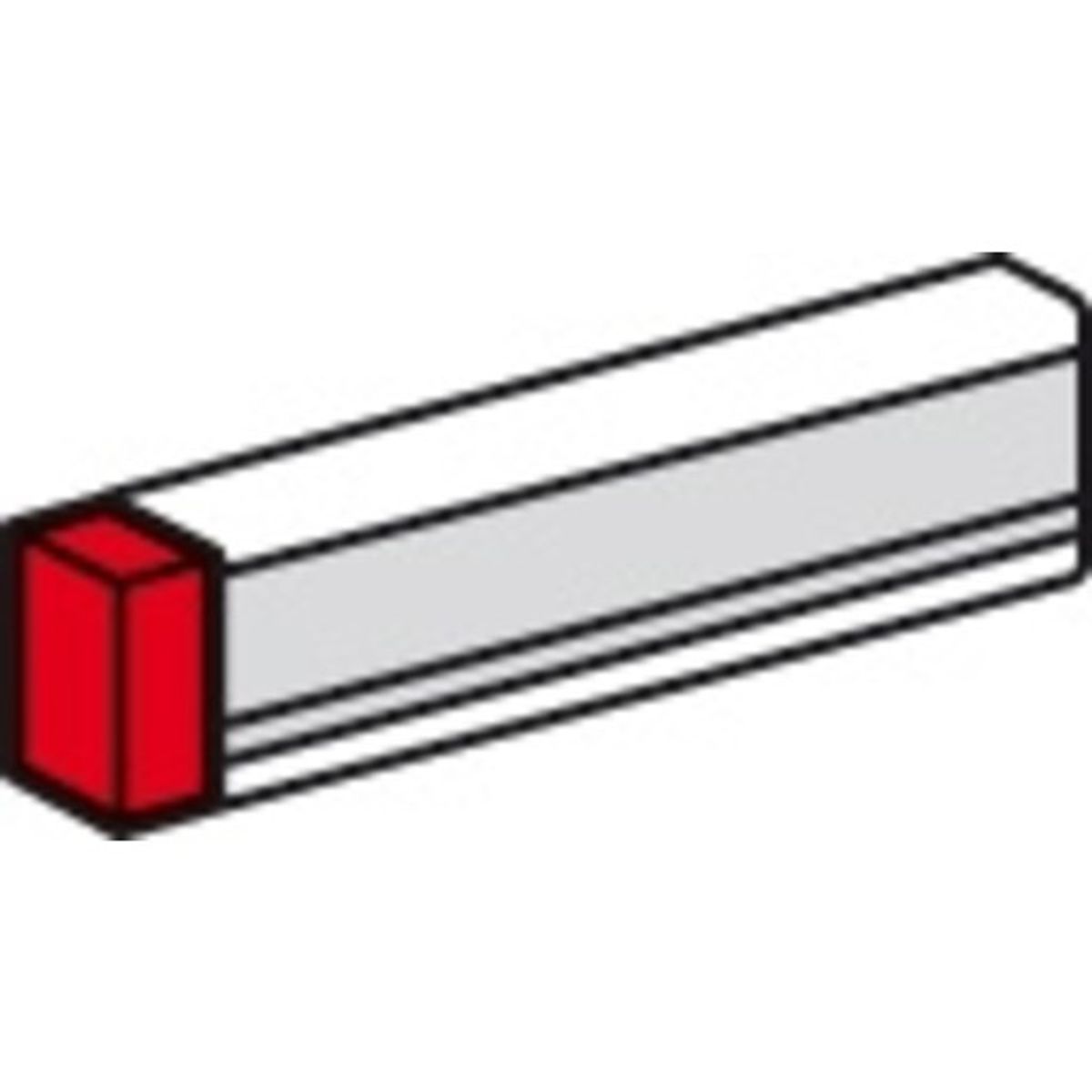 ENDESTYKKE 50X130 KLIKSYSTEM