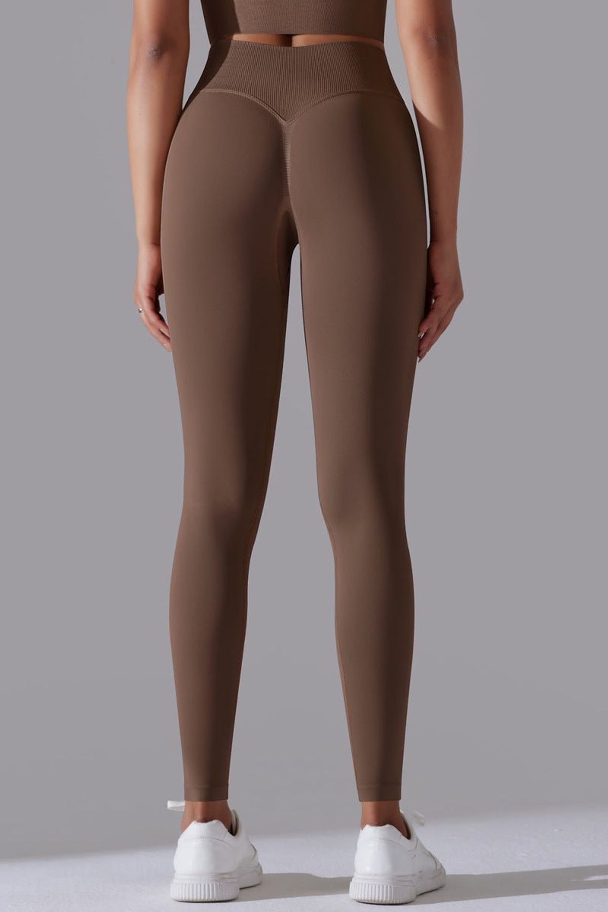 EnduranceFlex scrunch leggings Coffee - Medium (M) / Coffee