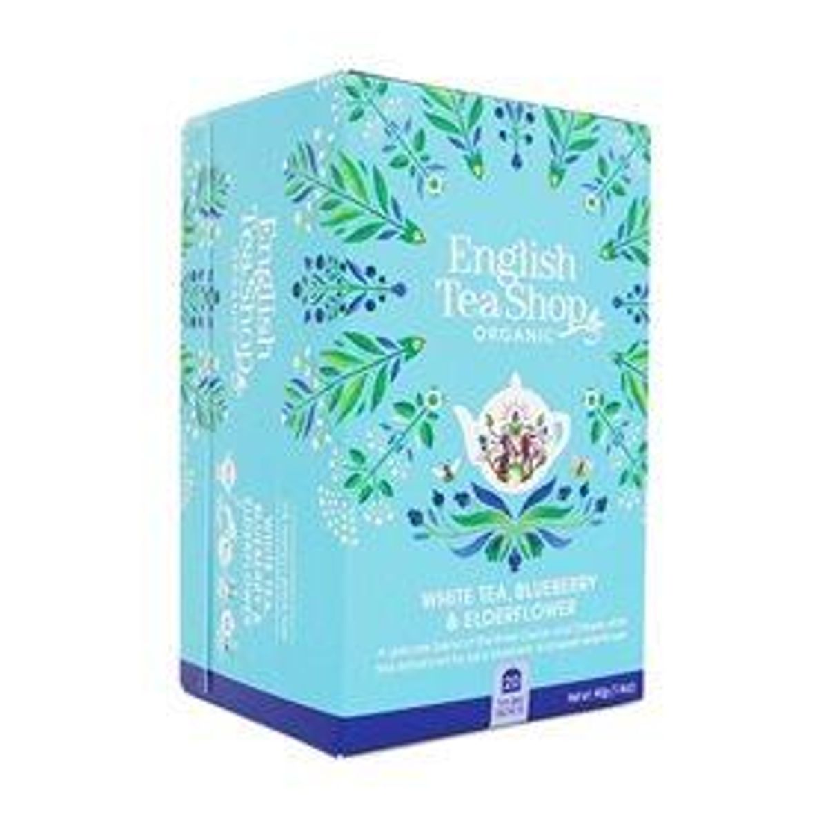 English Tea Shop White Tea , Blueberry & Elderflower 20 br.