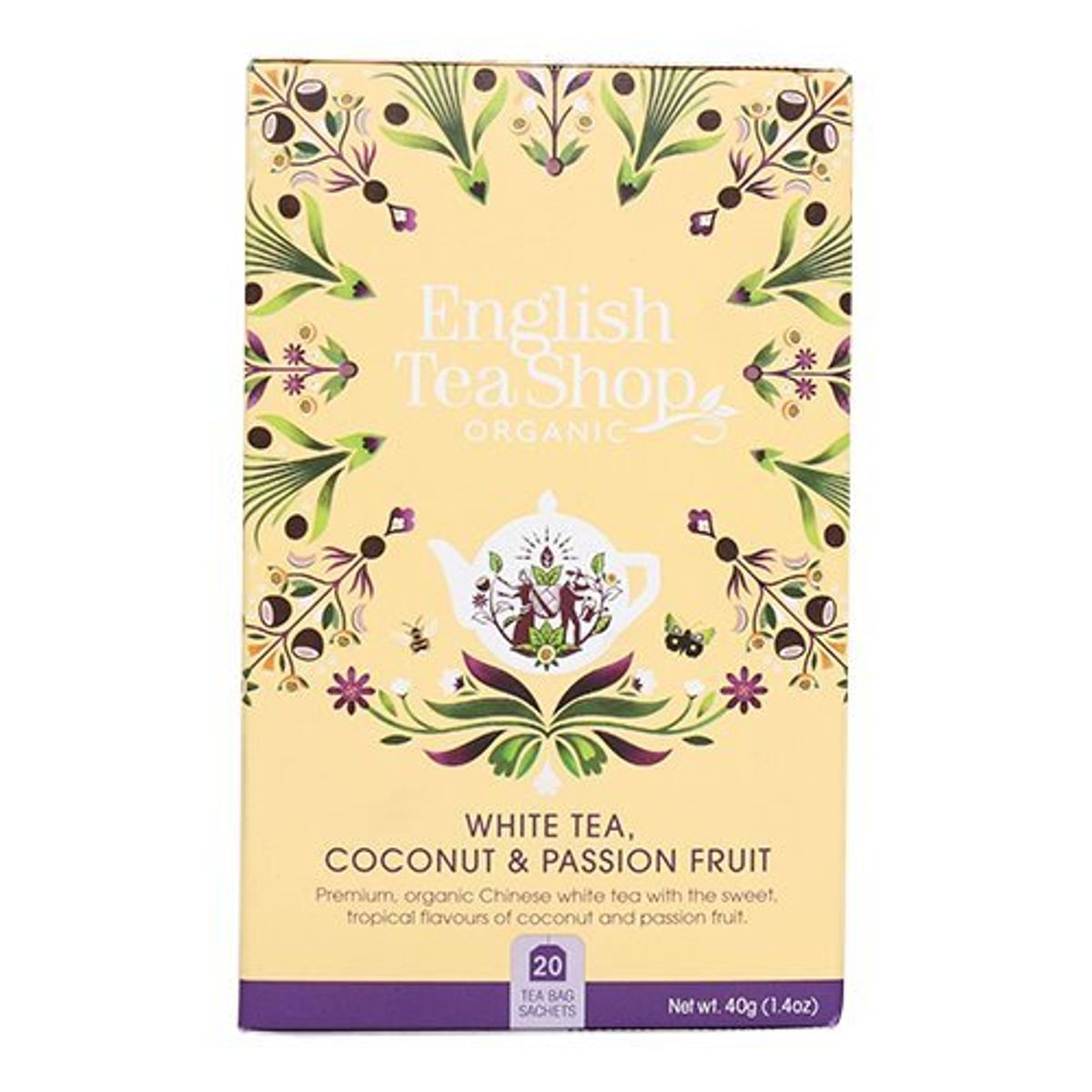 English Tea Shop White Tea, Coconut & Passion Fruit, 20br