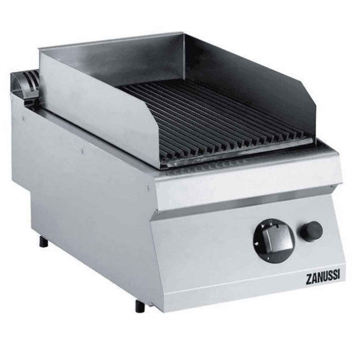 Enkelt lavastensgrill gas EVO700 Zanussi