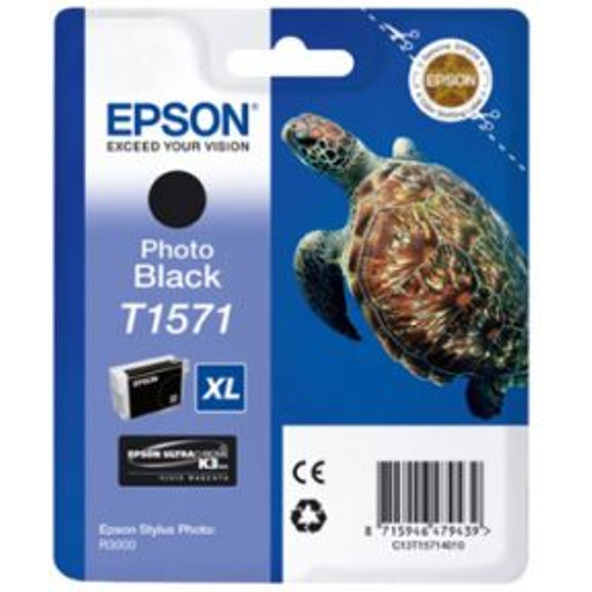 Epson 1571 PBK - C13T15714010 Original - Foto Sort 25,95 ml