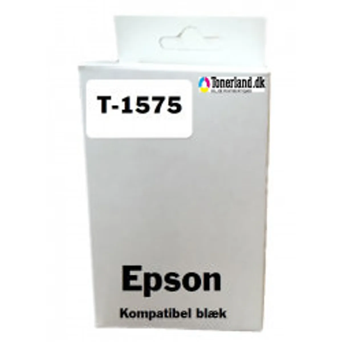 Epson T1575 Lys Cyan Blækpatron kompatibel