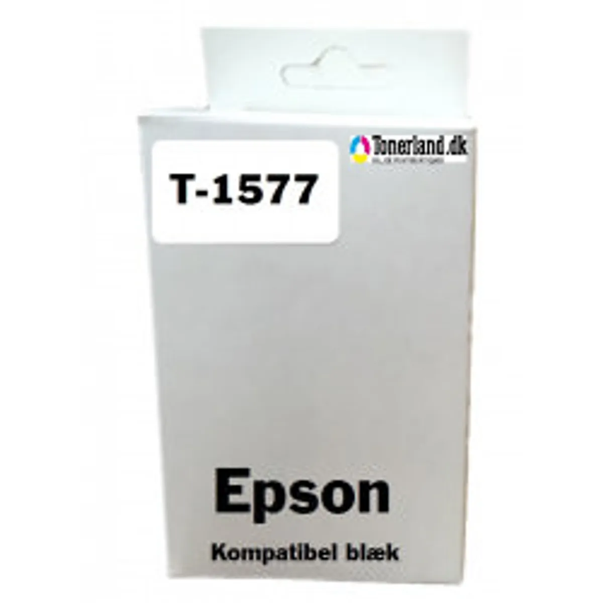 Epson T1577 Lys Sort Blækpatron kompatibel