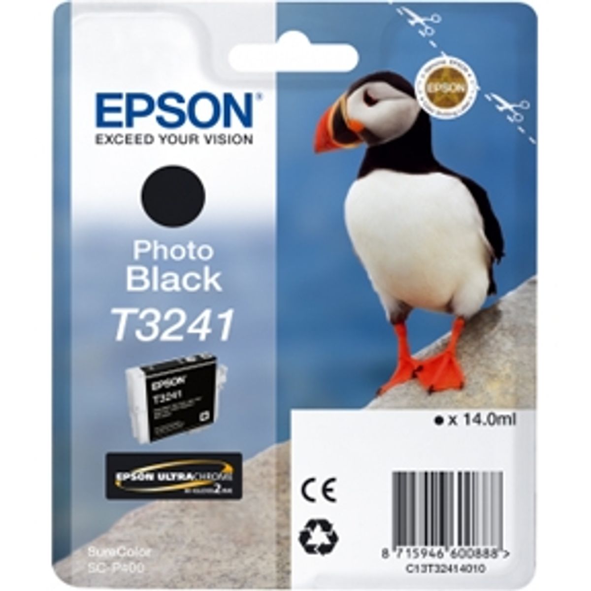 Epson T3241 PBK - C13T32414010 Original - Foto Sort 14 ml