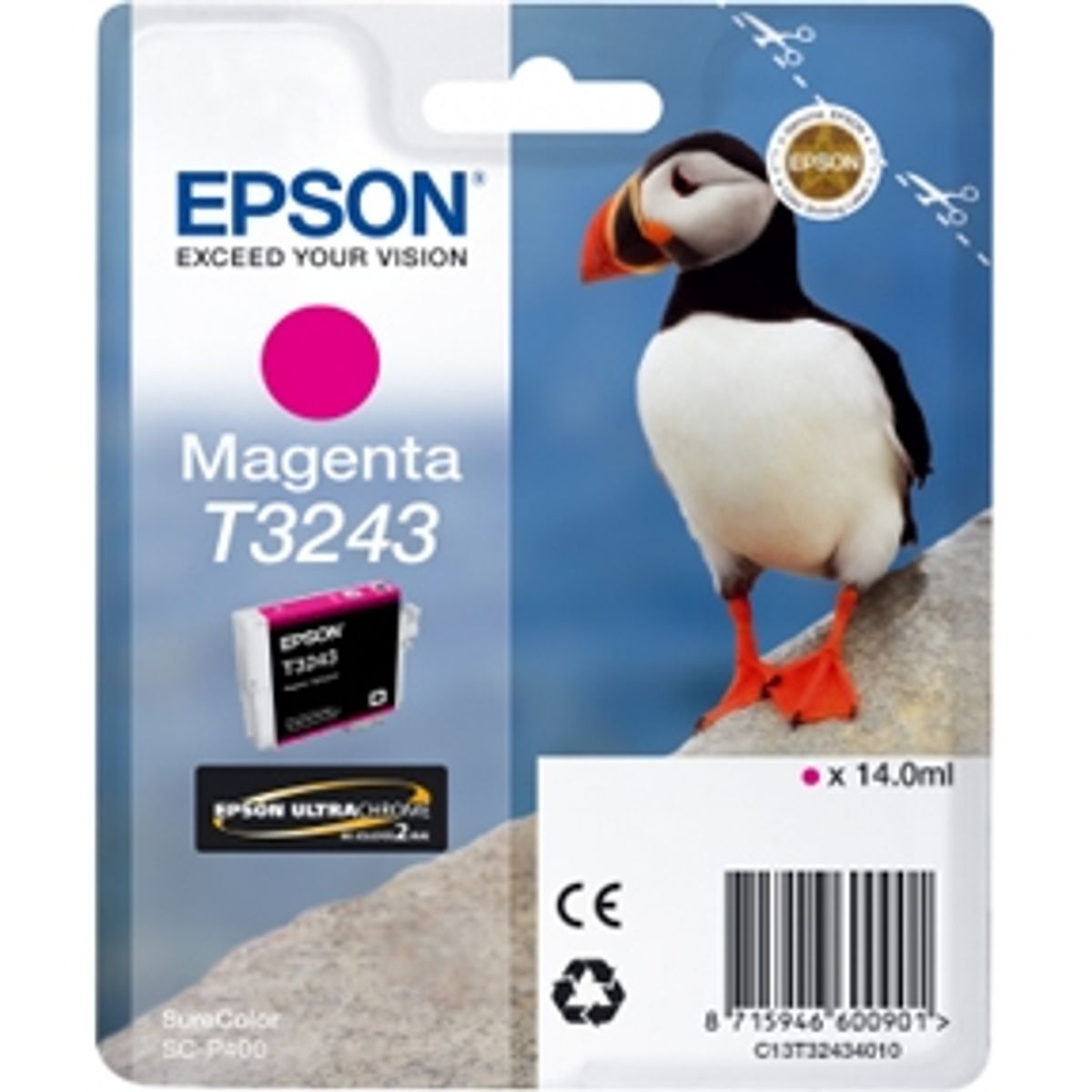 Epson T3243 M - C13T32434010 Original - Magenta 14 ml