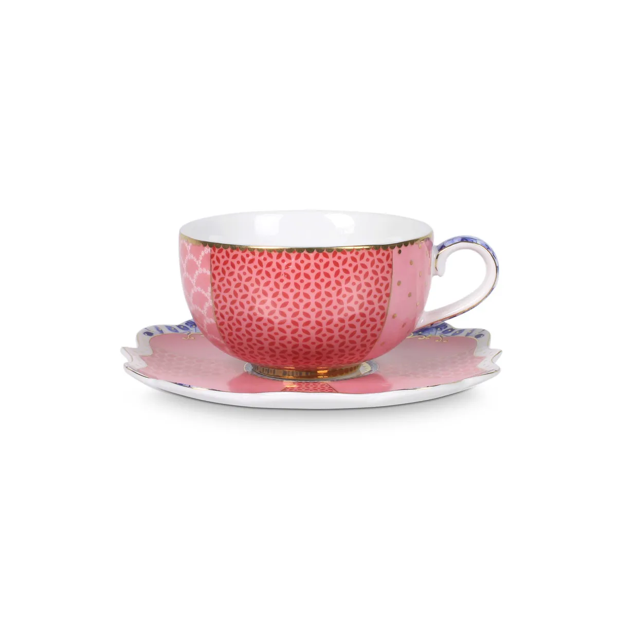 Espresso Cup and Saucer Royal Pink 125ml