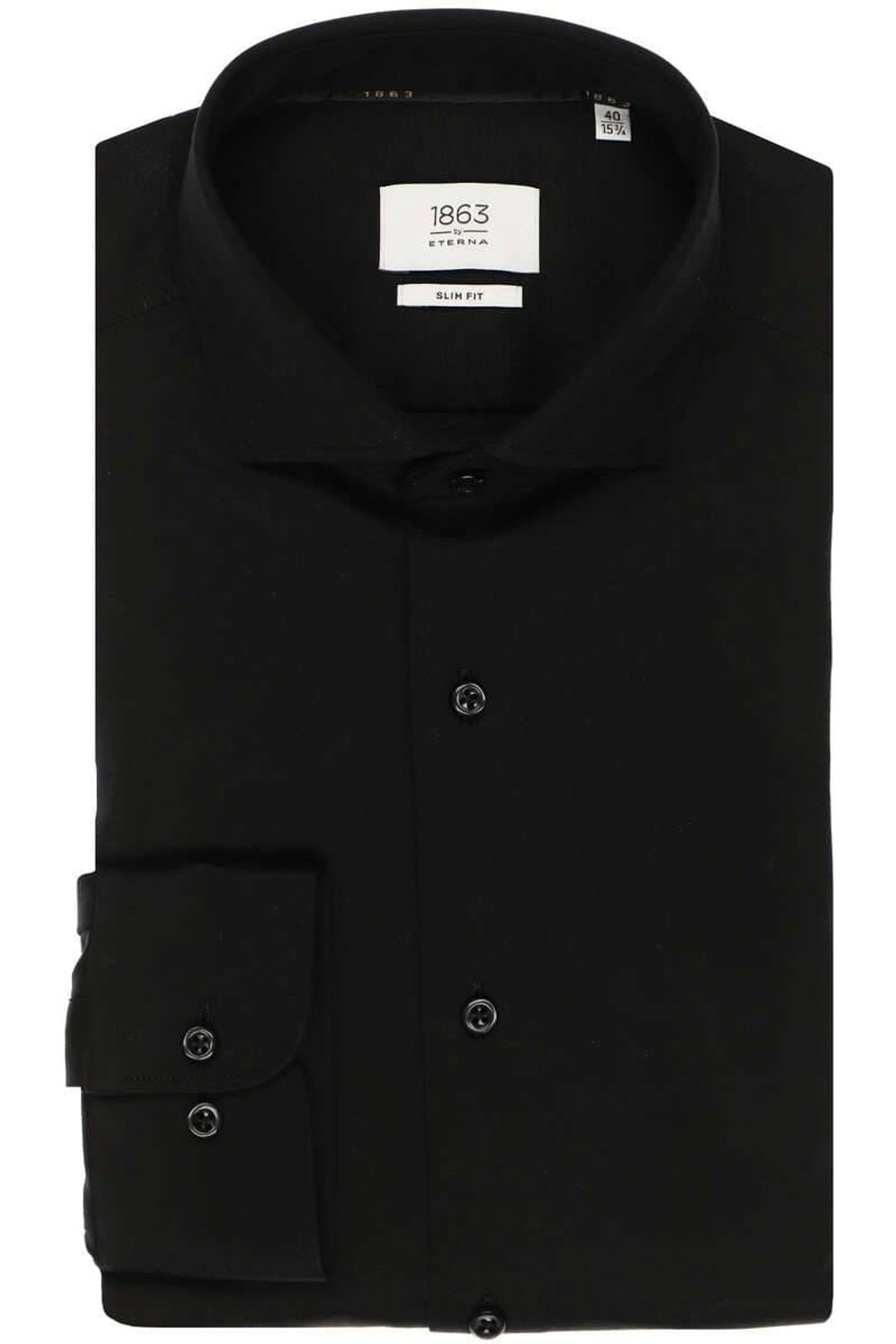 Eterna Jersey Skjorte Slim Fit 1863 Premium 2159 Ys82 39_38/s