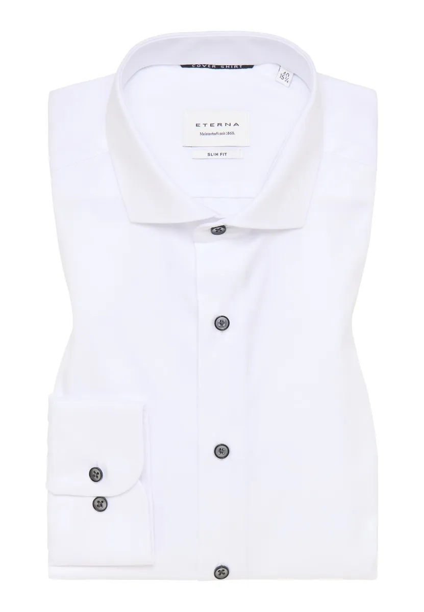 Eterna Slim Fit Skjorte 8819 F182 00 Cover Shirt_38/s