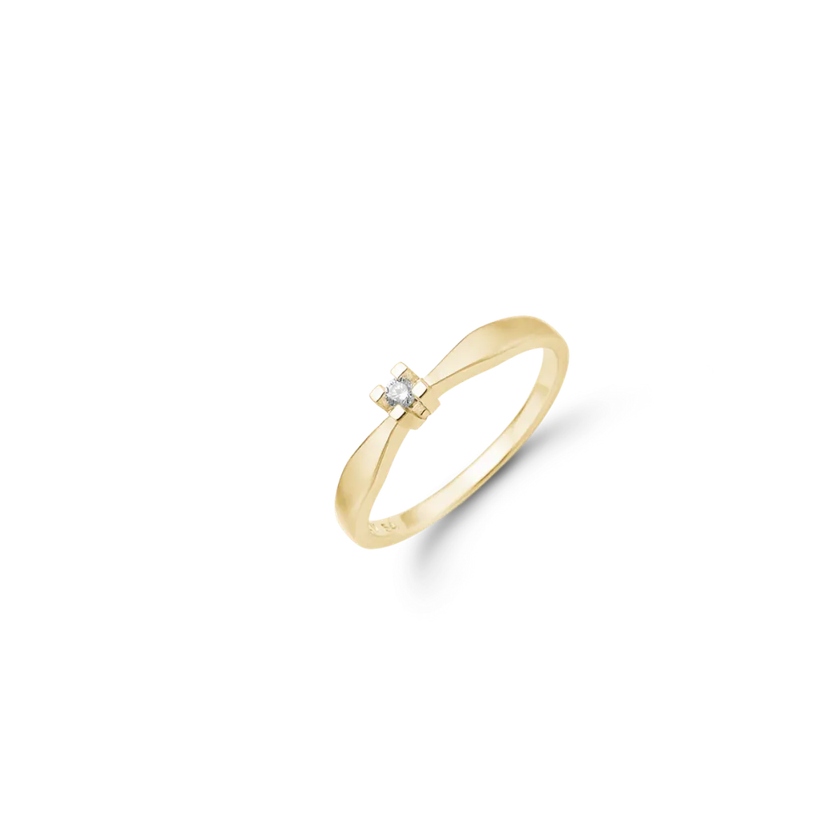 ETERNITY 14KT D.RING 1X0,05CT WSI - 51