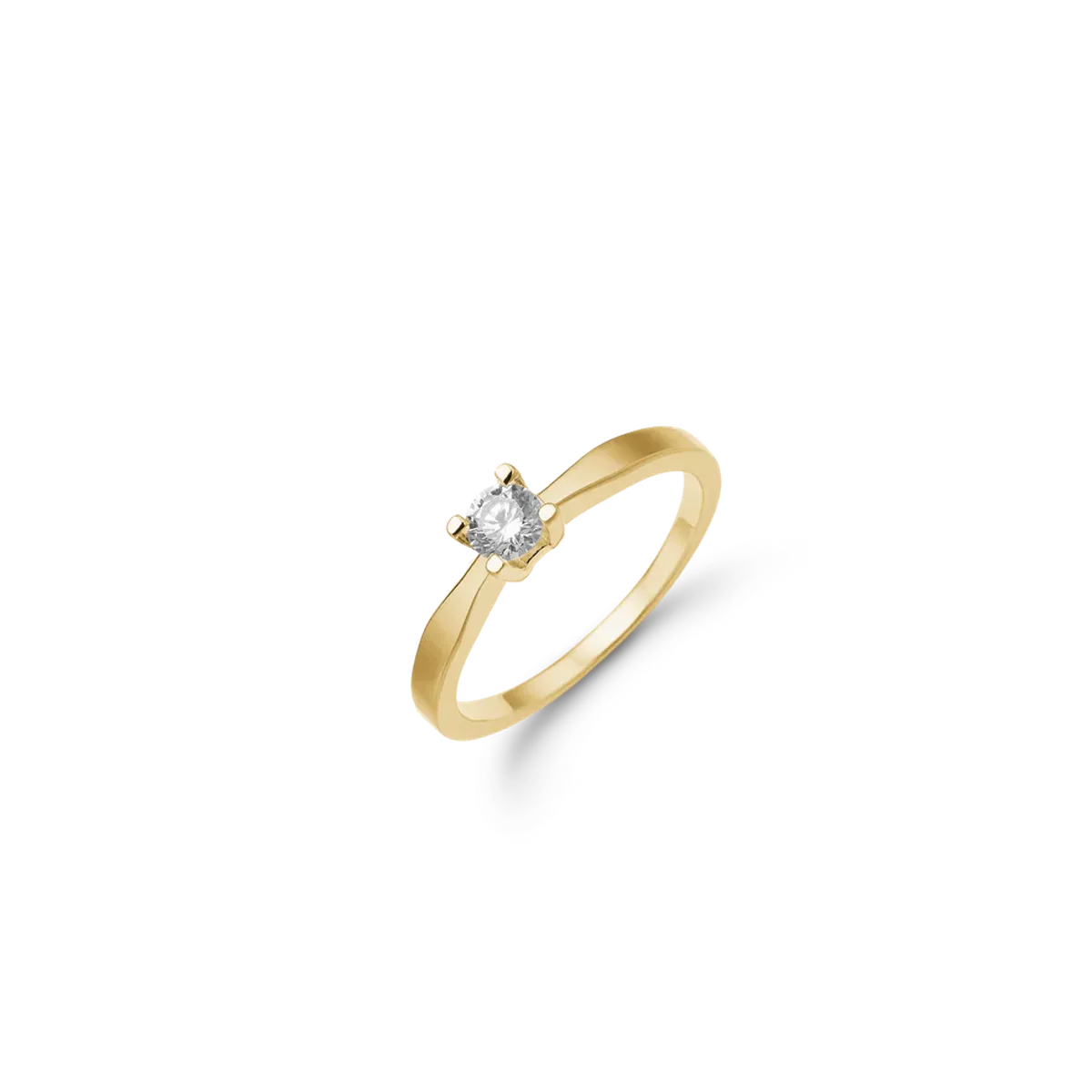 ETERNITY 14KT D.RING 1X0,25CT WSI - 50