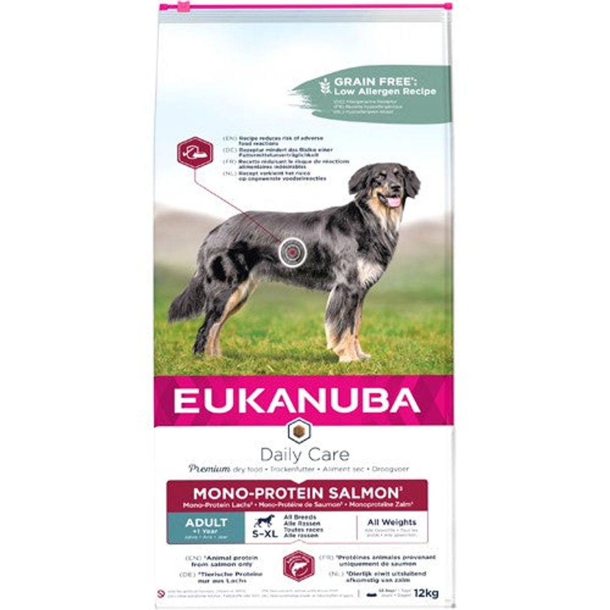 Eukanuba Adult Monoprotein Laks 12kg