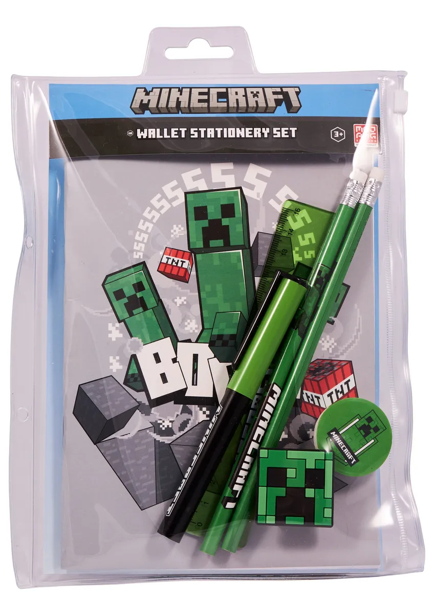 Euromic - Pencilcase wallet - Minecraft (0616060-4480525)