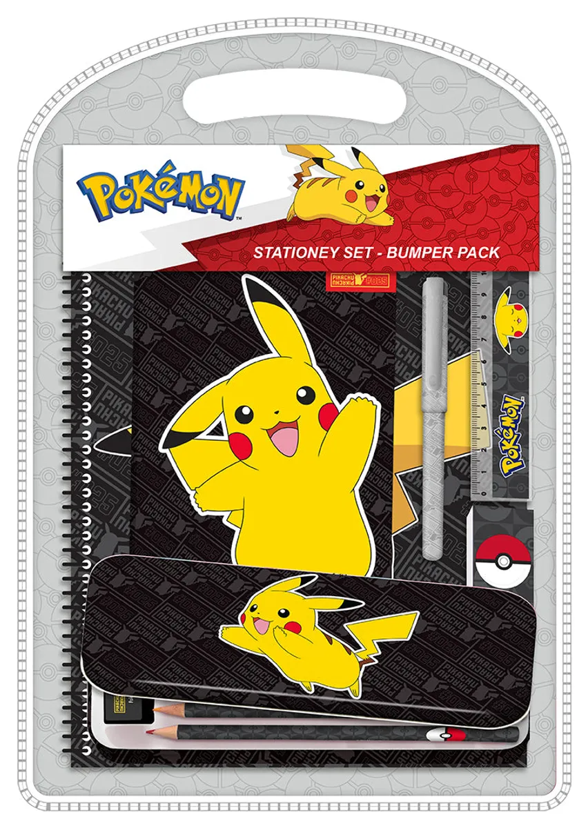 Euromic - Writing Set W. Metal Box - Pokémon (061506884)