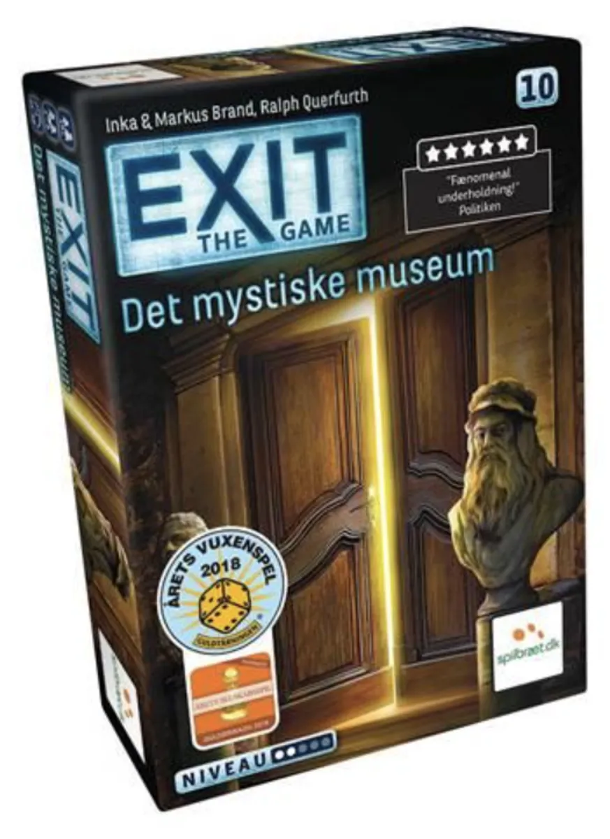 EXIT 10: Det Mystiske Museum - Dansk