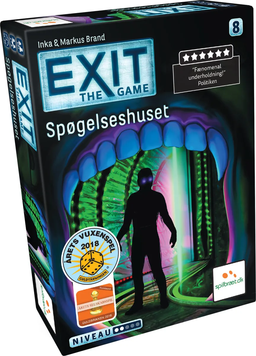 Exit The Game 8 - Spøgelseshuset - Dansk - Sværhedsgrad 2