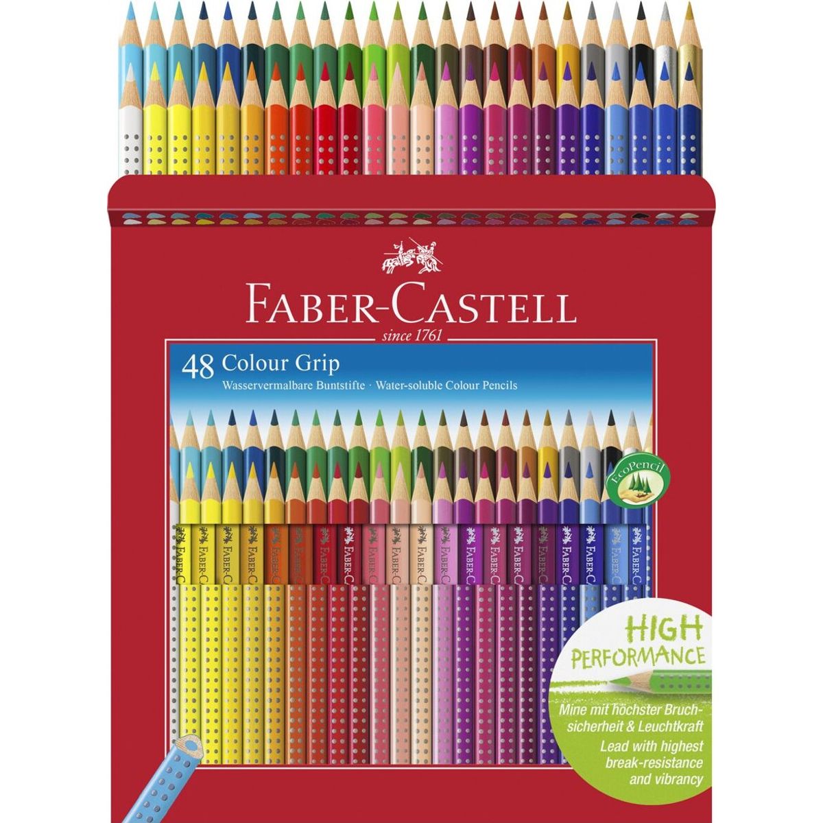 Faber Castell Colour Grip Farveblyanter - 48 Stk.