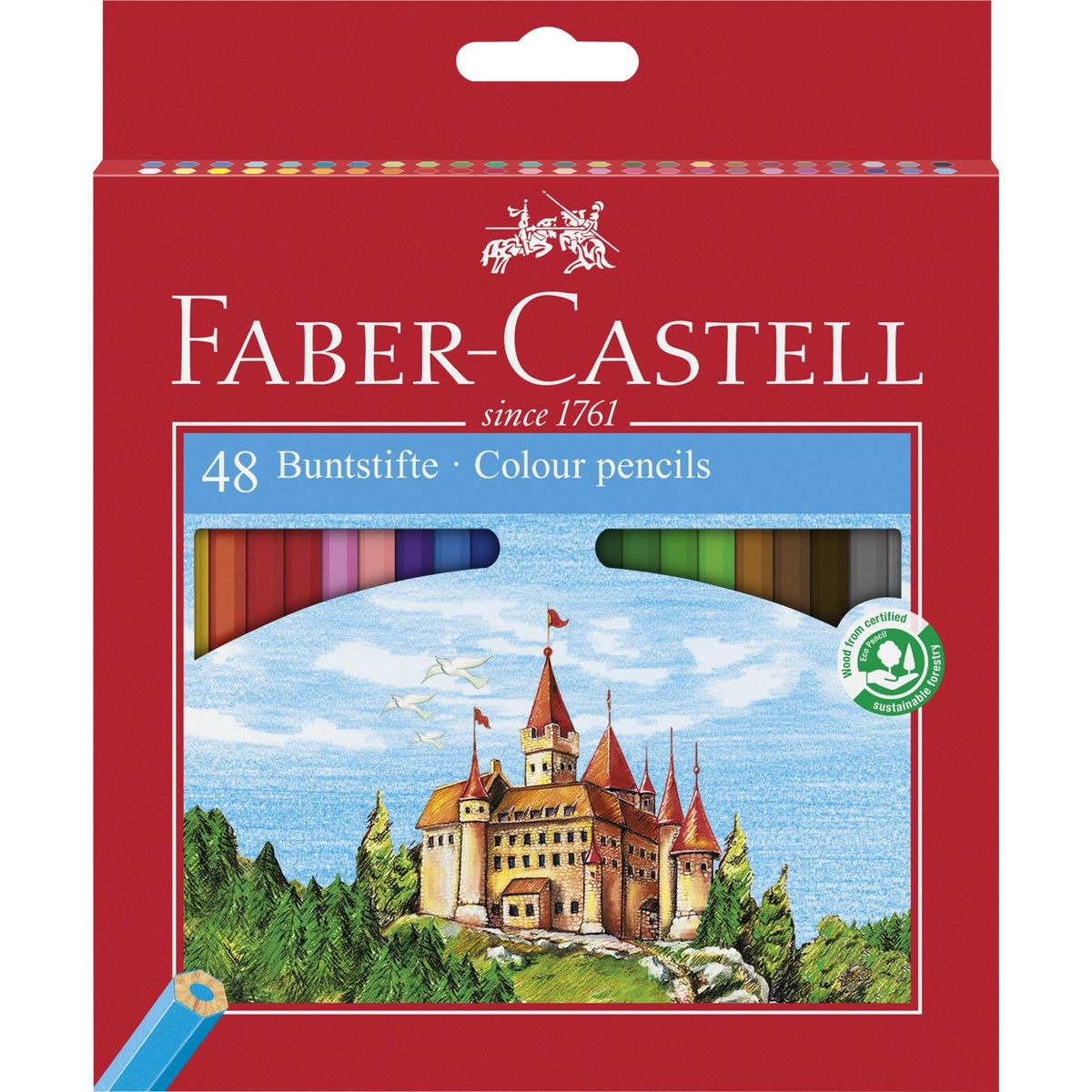 Faber-castell - Farveblyanter - 48 Farver