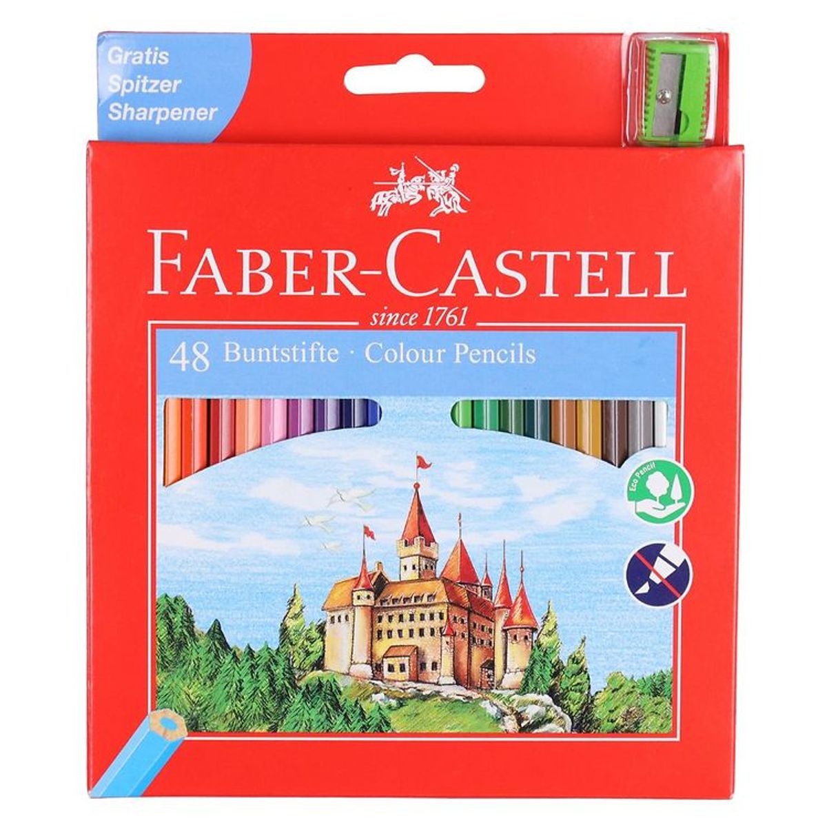 Faber-Castell Farveblyanter - Slot - 48 stk - Multifarvet