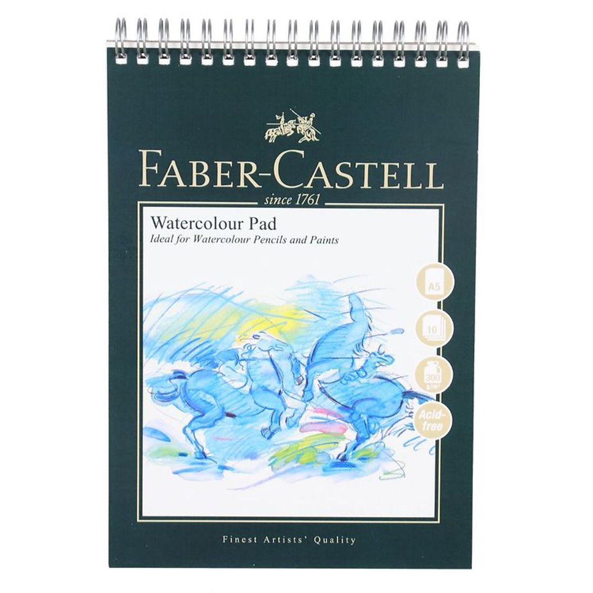 Faber-Castell Maleblok - Akvarel - 10 ark - A5