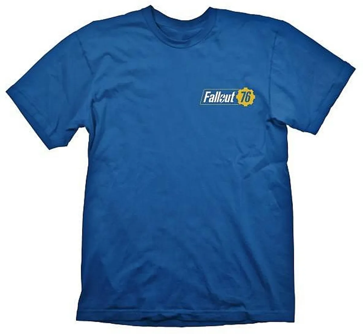 Fallout 76 - Vault 76 Logo (Blue) - T-Shirt - Size: Small