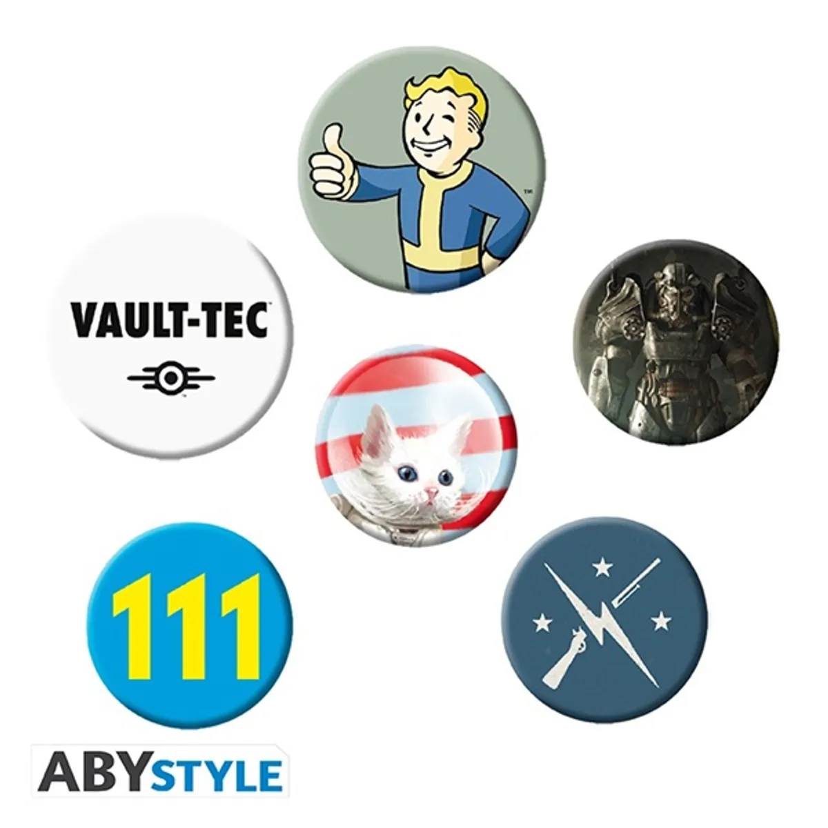 Fallout - Pin Badges 6-Pack