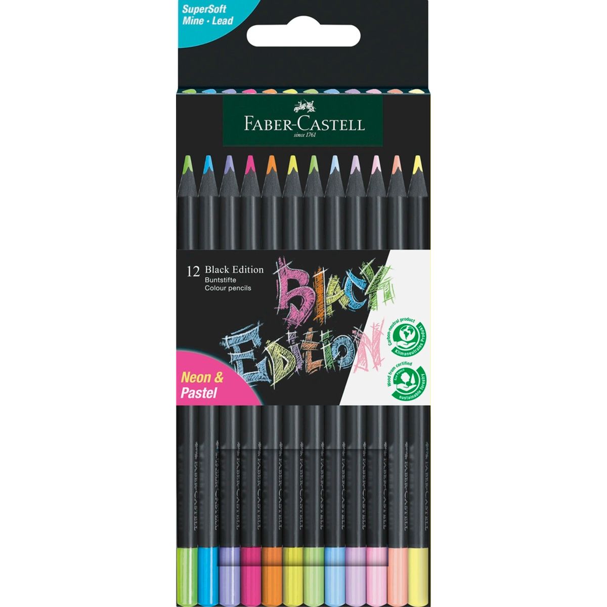 Farveblyant black edition Faber-Castell