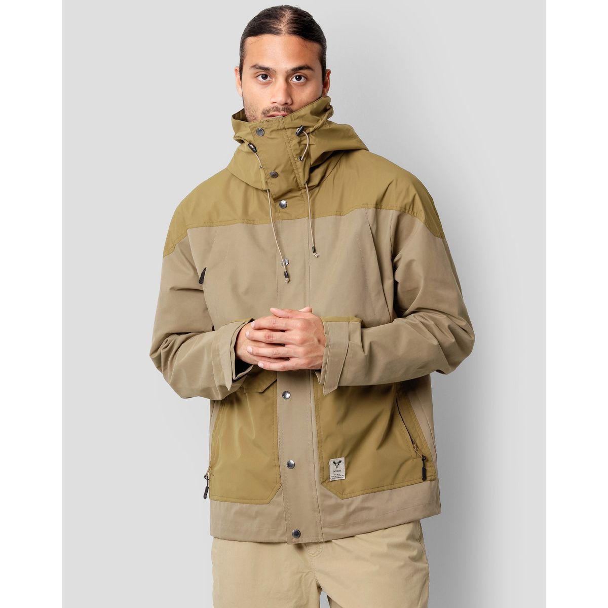 Fat Moose Malcom Mix Short Parka Khaki