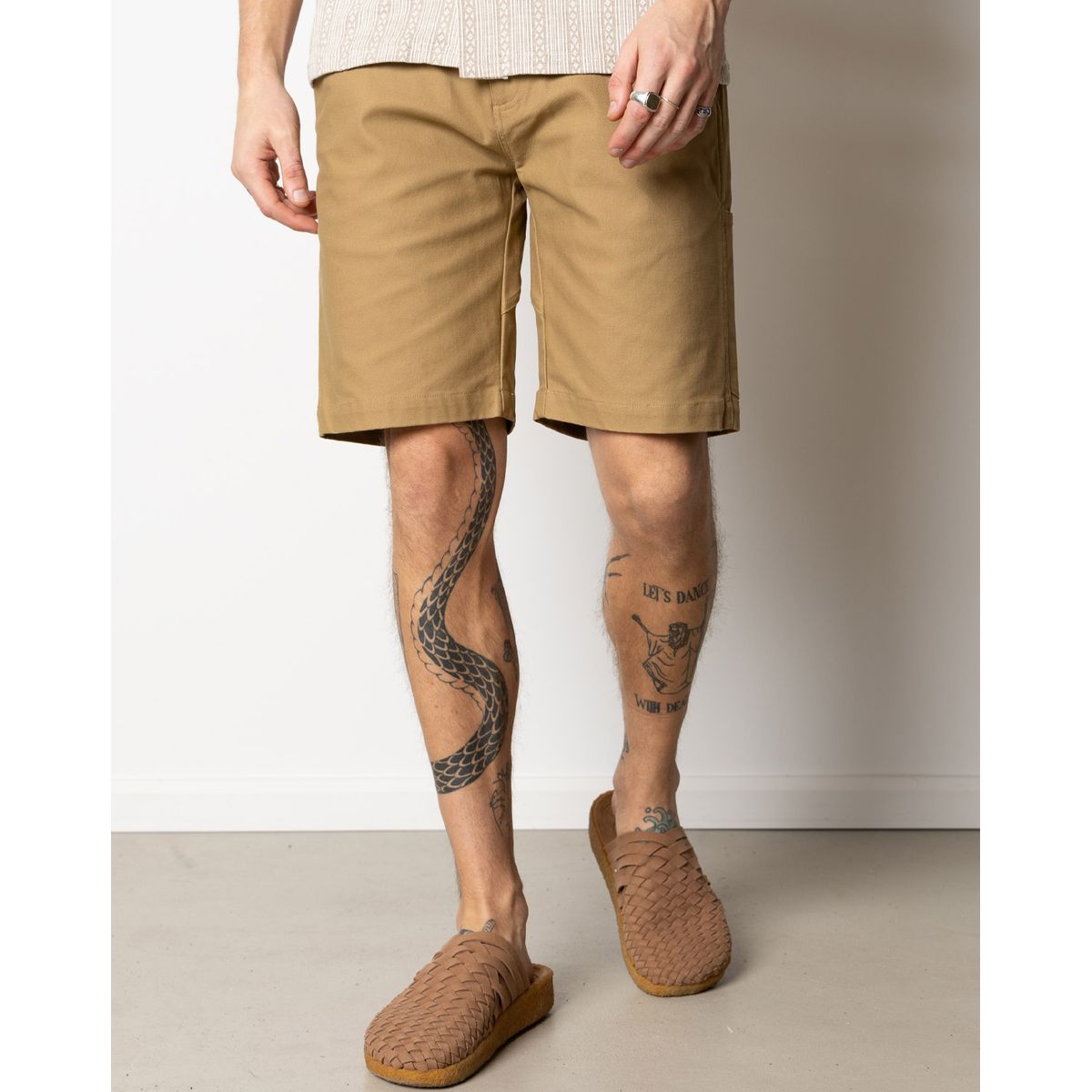 Fat Moose Nero Utility Shorts Khaki