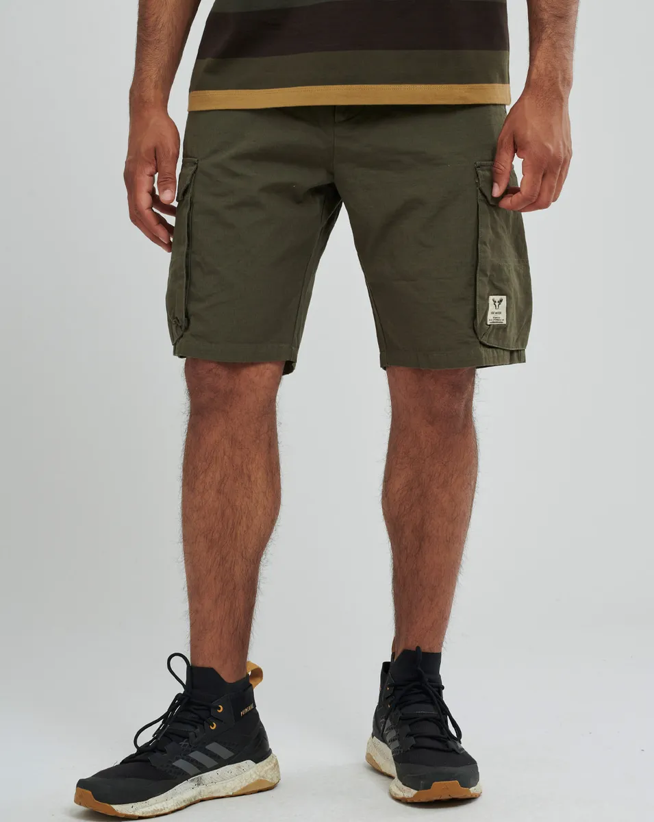 Fat Moose Tap Cargoshorts Oliven