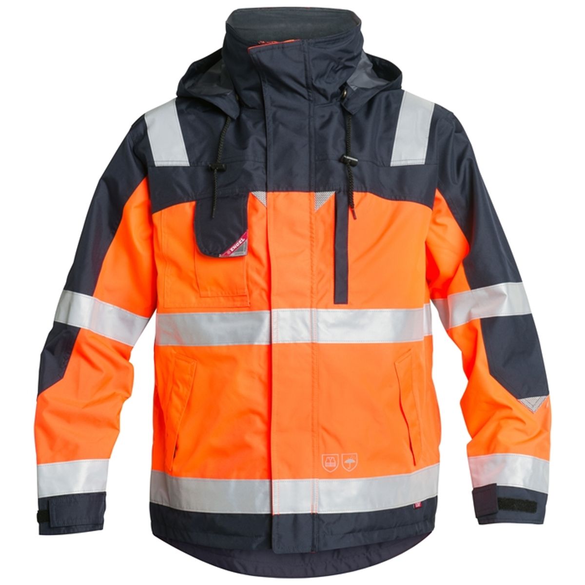 Fe-engel En 20471 Pilot Skaljakke - Orange/marine-4xl