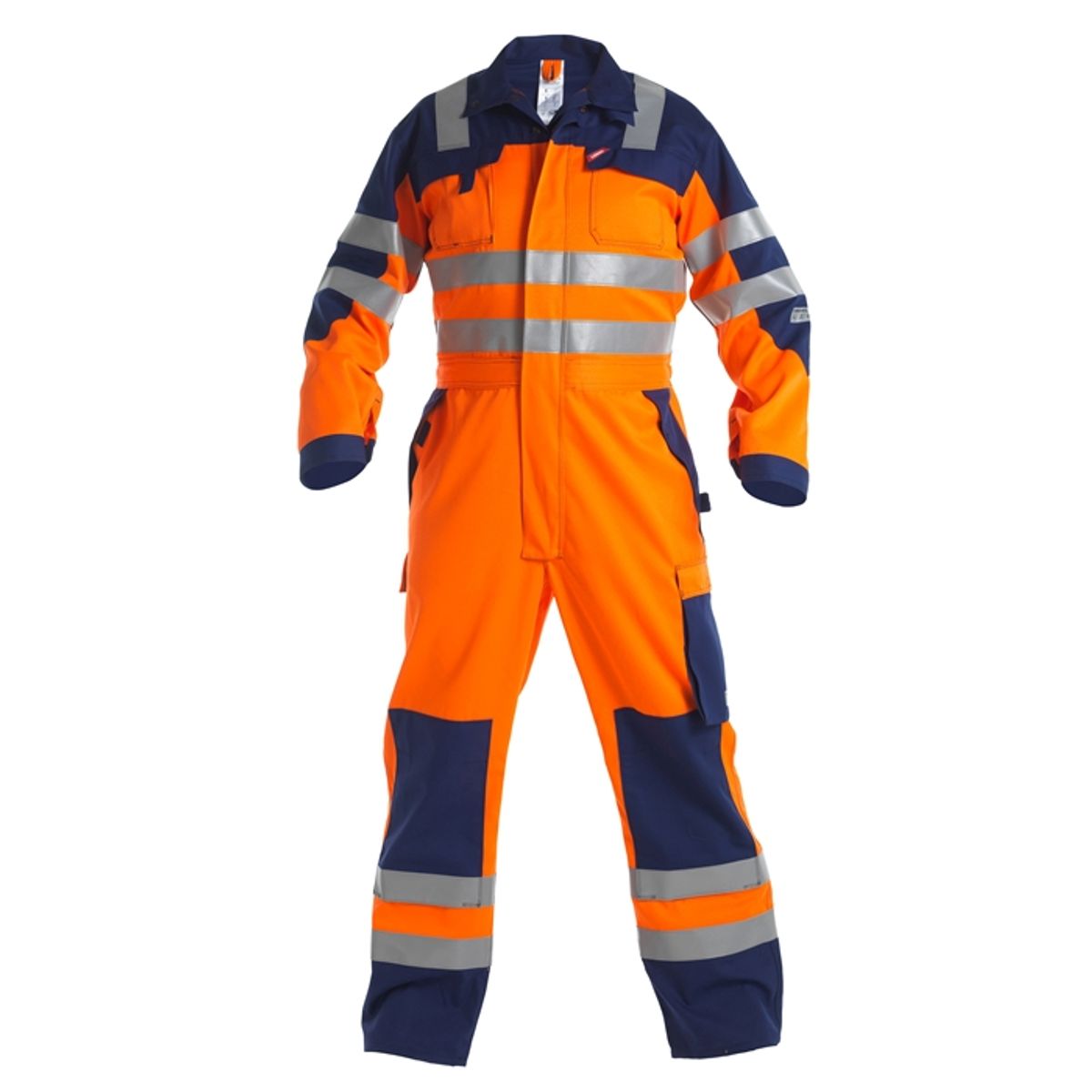 Fe-engel Safety+ Kedeldragt En 20471 - Orange/marine-2xl