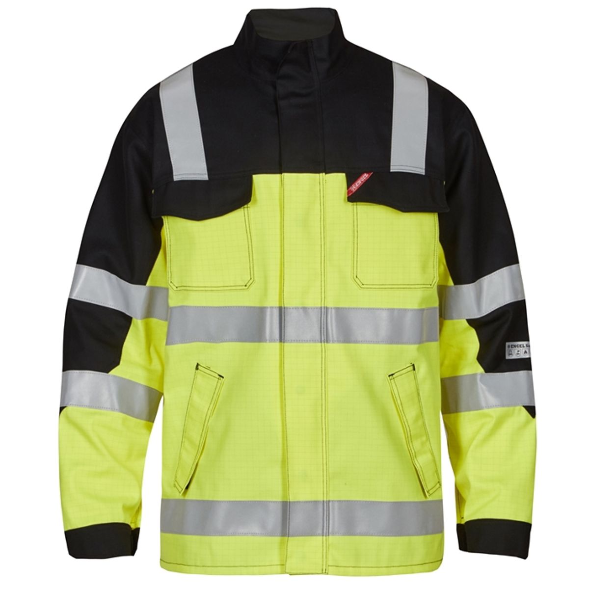 Fe-engel Safety+ Lysbuejakke En 20471 - Gul/sort-3xl