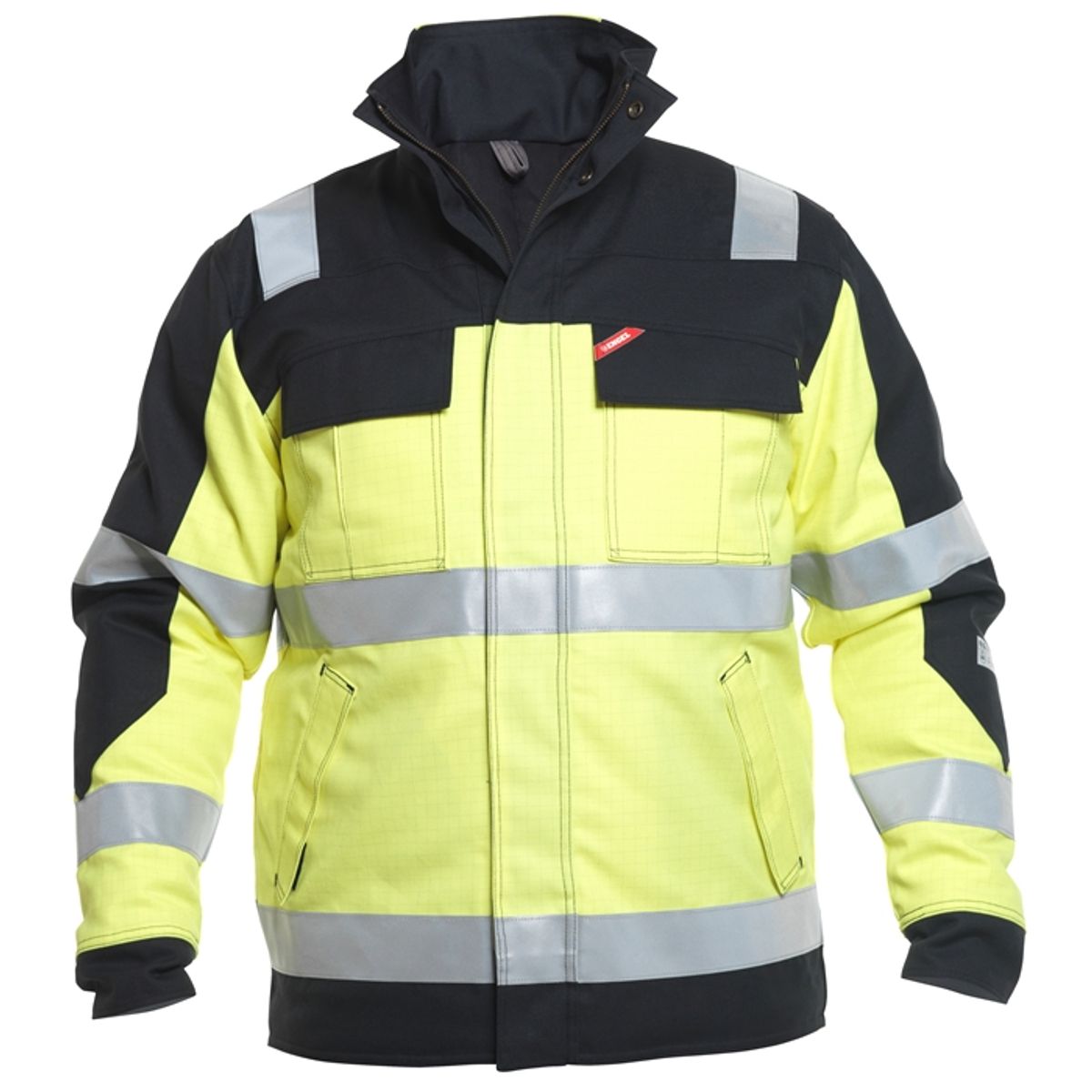 Fe-engel Safety+ Vinterjakke En 20471 - Gul/sort-3xl