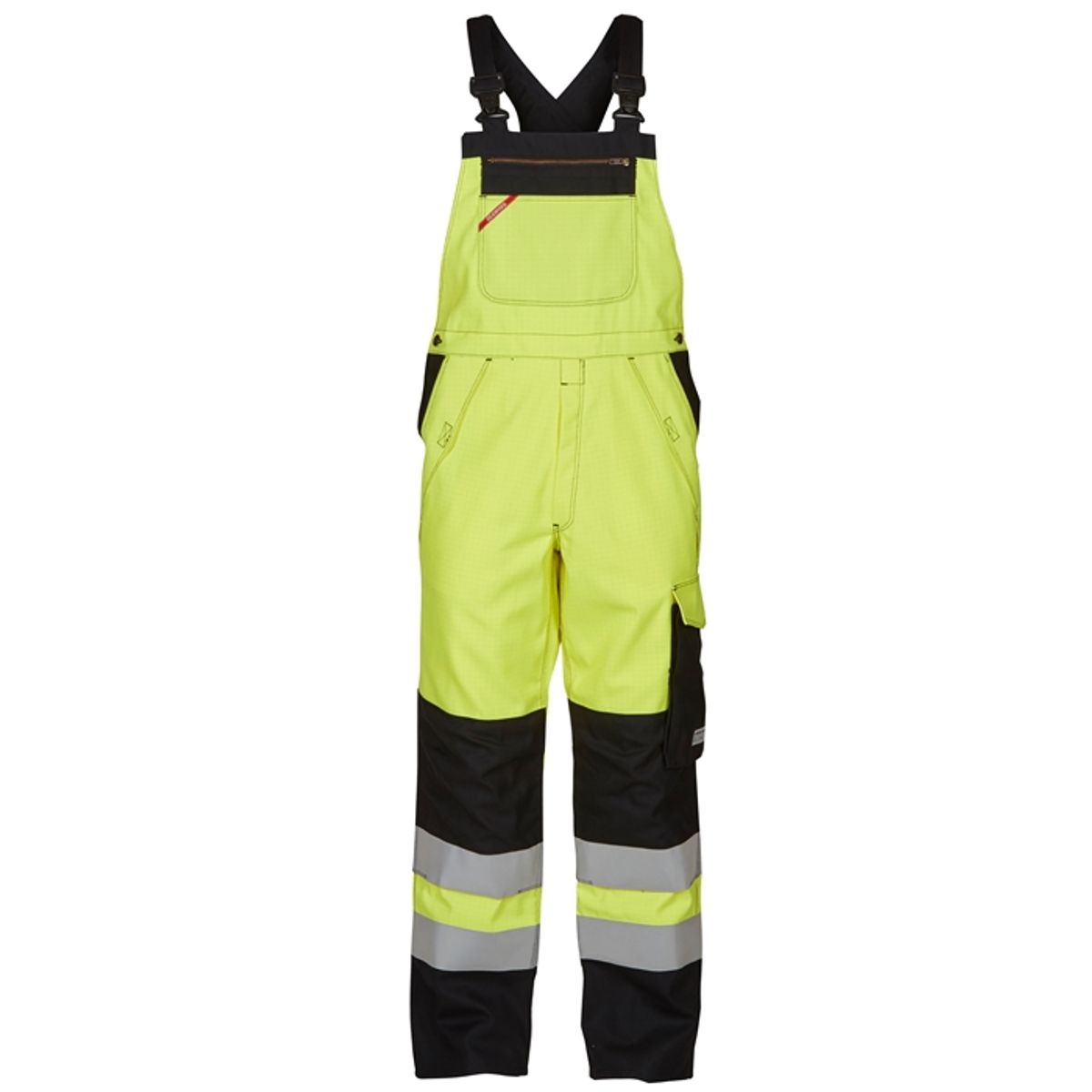 Fe-engel Safety+Lysbue Overall En 20471 - Gul/sort-100