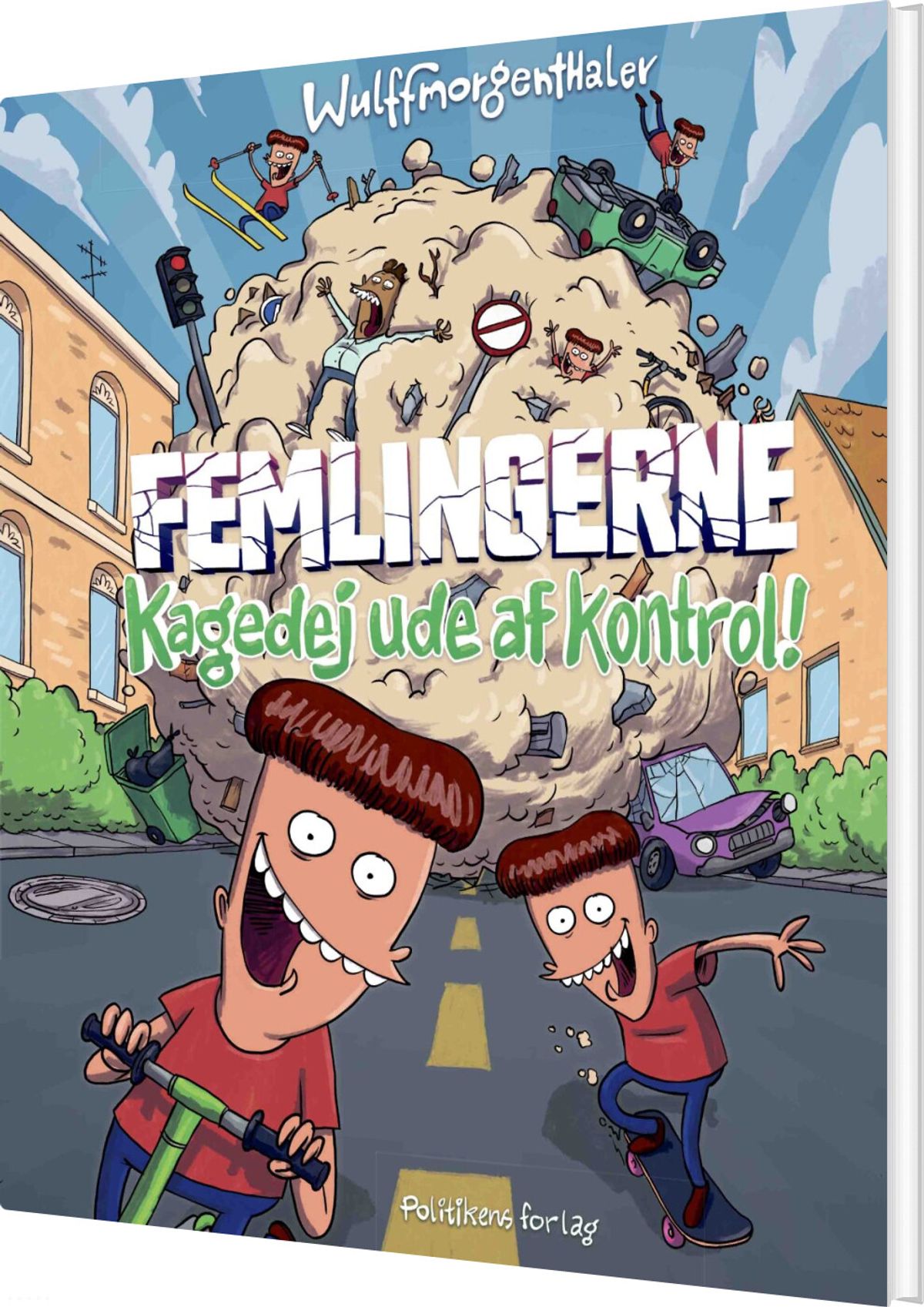 Femlingerne - Kagedej Ude Af Kontrol! - Mikael Wulff - Bog