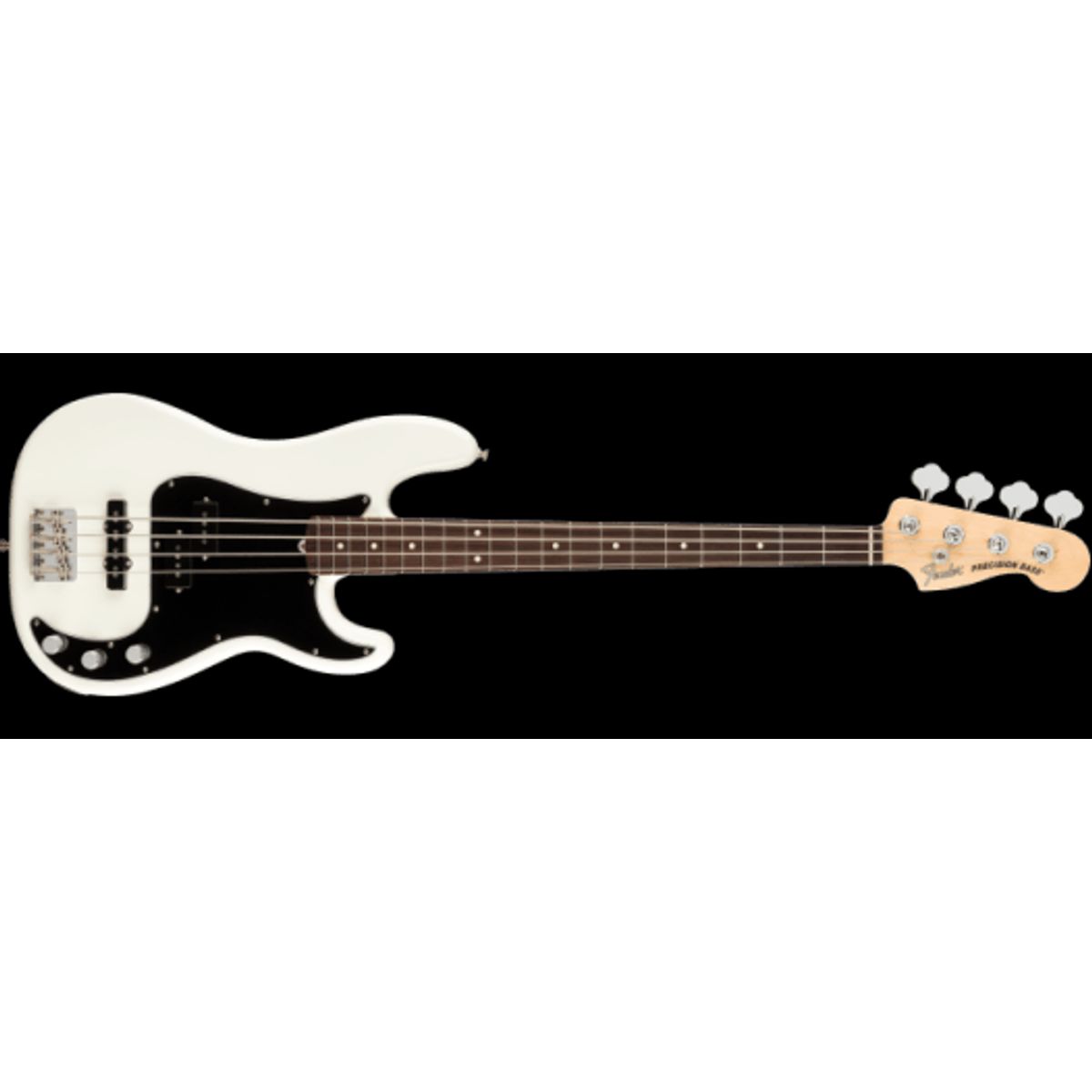 Fender American Performer Precision El-Bas (Arctic White)