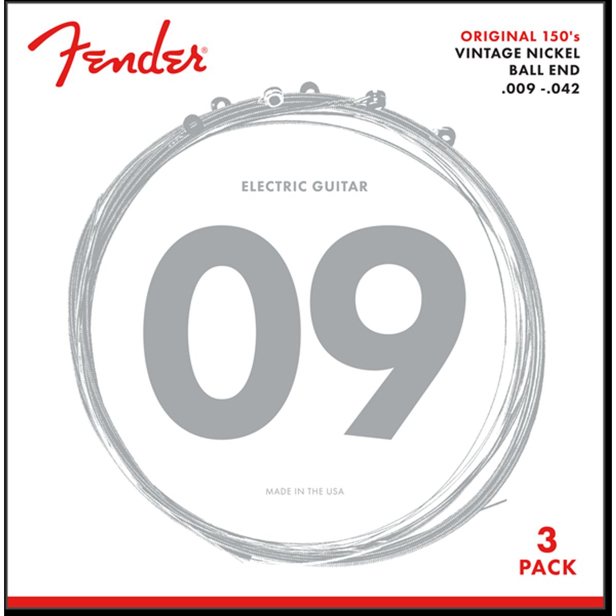 Fender Original 150 Guitarstrenge (.009-.042)