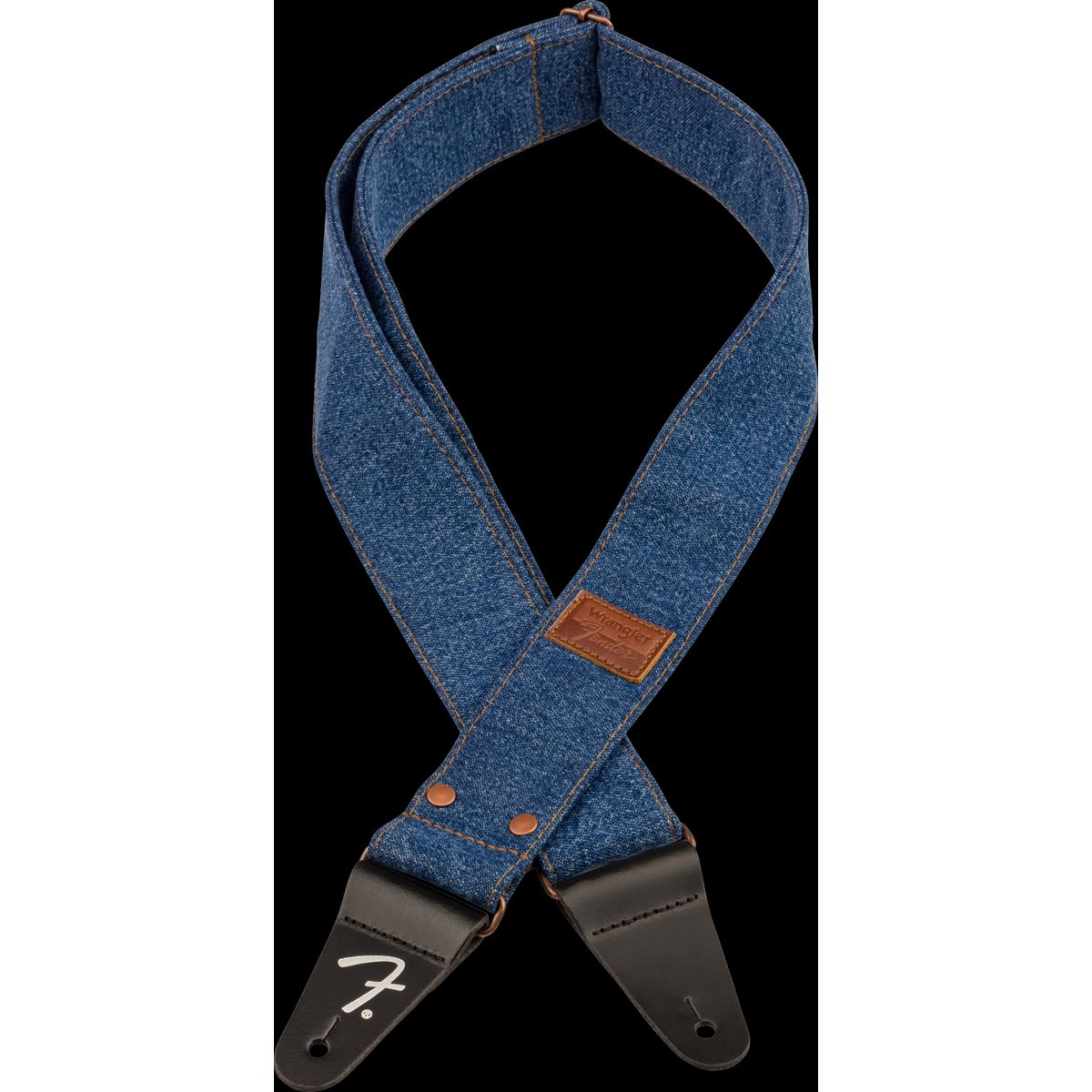 Fender x Wrangler Denim Guitarrem (Indigo, 2")