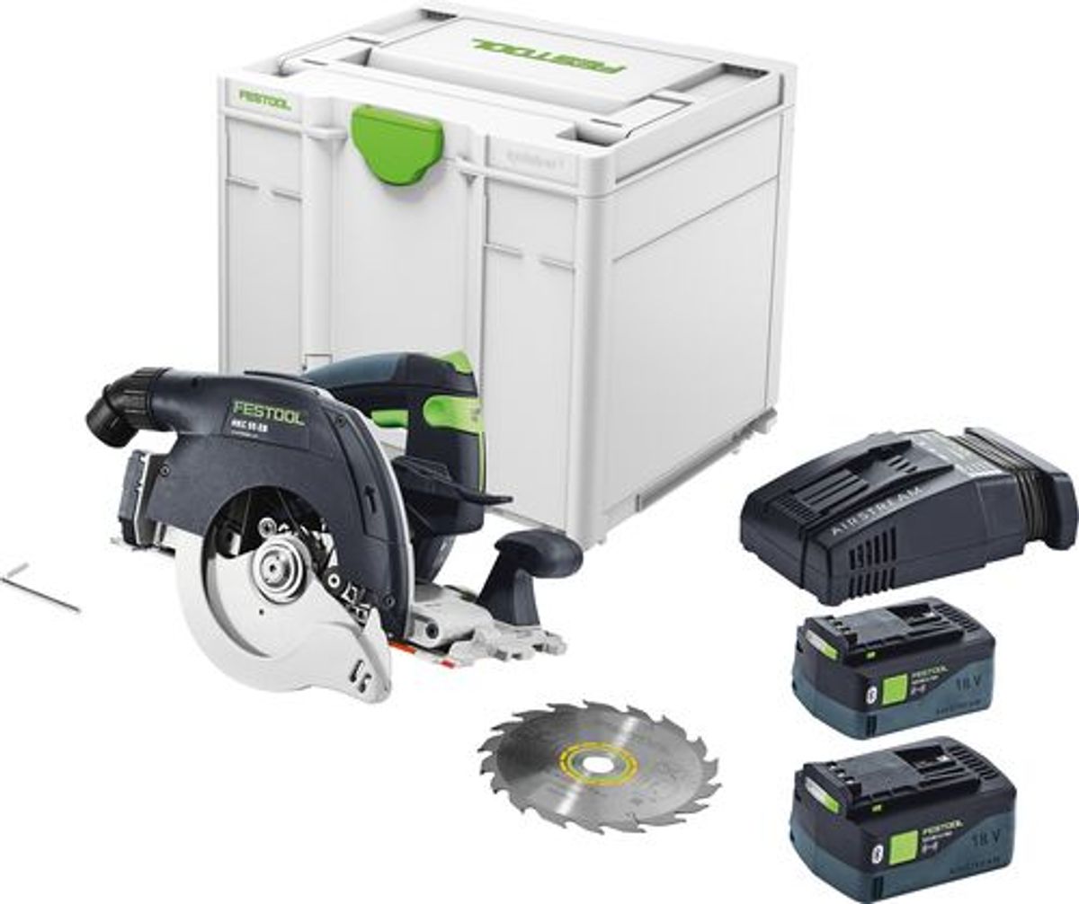 Festool Akku rundsav HKC 55 5,0 EBI-Plus-SCA